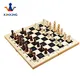 wooden checkers set